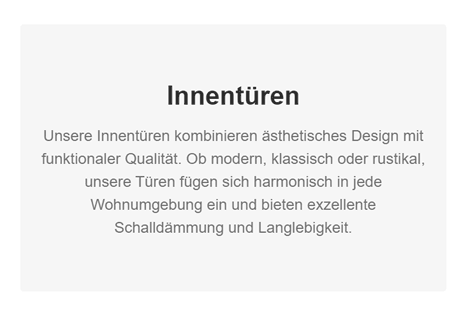 Innentueren 