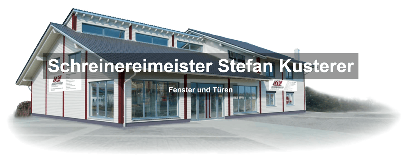 Haustüren Waal: ☑️Stefan Kusterer - ✓Fensterbau, Insektenschutz, Wintergarten, Schreinerei
